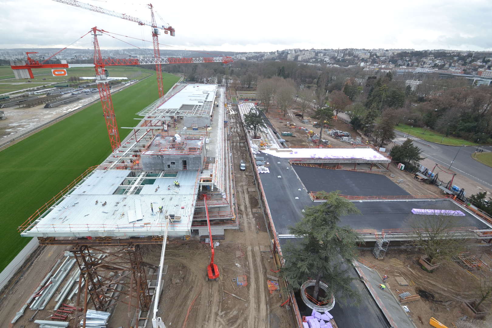 Obras Hipódromo Longchamps París